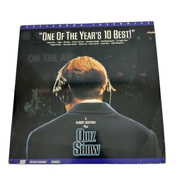 Quiz Show (1994) 2558 AS Laserdisc Robert Redford - Picture 1 of 5